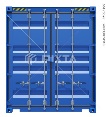 Blue shipping container 26002499