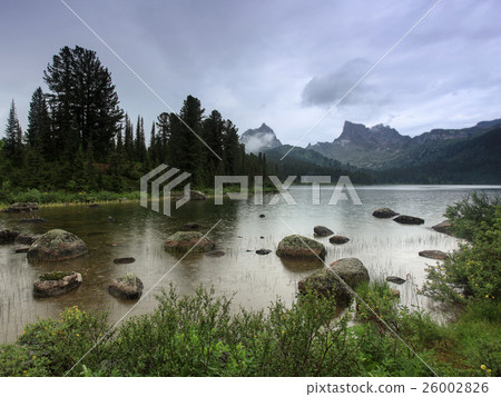 Svetloe Lake. Sayan Mountains Natural Park Ergaki Svetloe Lake. Sayan Mountains Natural Park Ergaki 26002826
