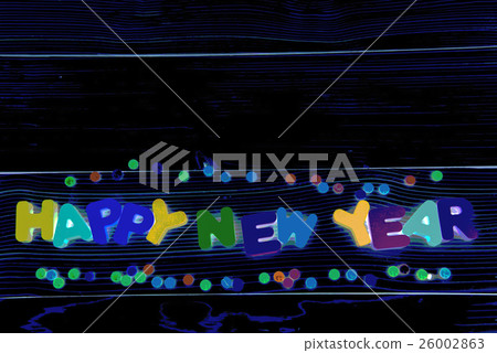 Font style New Year's Day 26002863