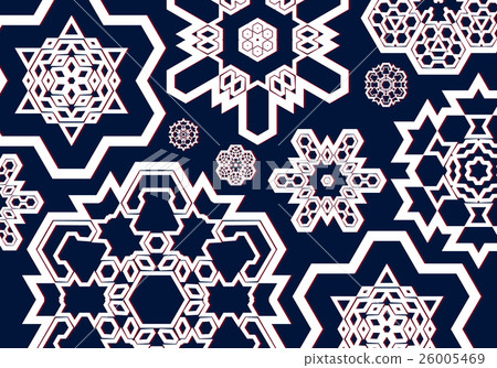 Winter holiday background with snowflakes 26005469