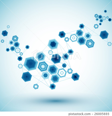 Abstract Hexagonal Background. Vector Abstract Hexagonal Background. Vector 26005693