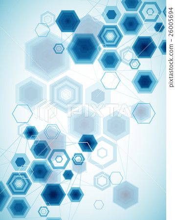 Abstract Hexagonal Background. Vector Abstract Hexagonal Background. Vector 26005694