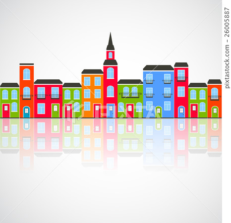 Abstract background. City theme. Vector Abstract background. City theme. Vector 26005887