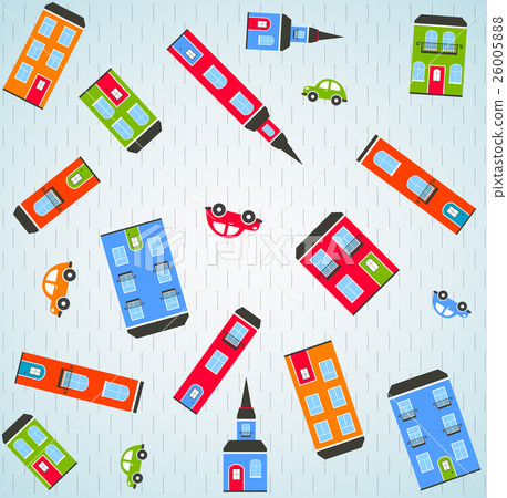 Color city background. Vector Color city background. Vector 26005888