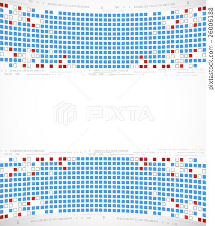 Pixel theme. Vector background. 26006188