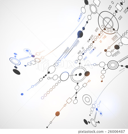 Abstract background technology. Vector Abstract background technology. Vector 26006487