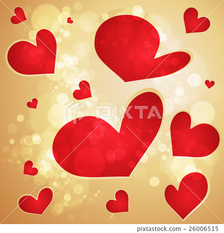 Valentine's day vector background. 26006515