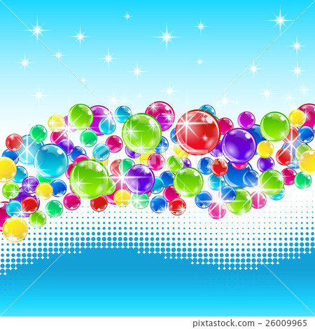 Christmas balls with snowy wave Christmas balls with snowy wave 26009965
