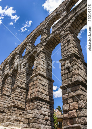 Aqueduct in Segovia, Castilla y Leon, Spain. 26014398