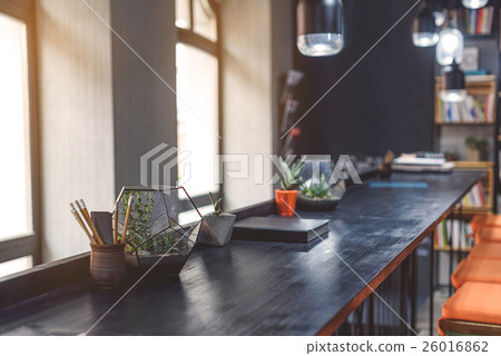 Interior of cozy cafe 26016862