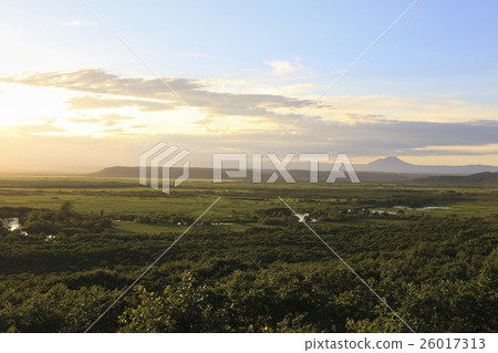 北海道黃昏·釧路沼澤(來自Hosooka天文台) 北海道黃昏·釧路沼澤(來自Hosooka天文台) 26017313