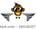 Winged Monkey with Sunglasses 26018207