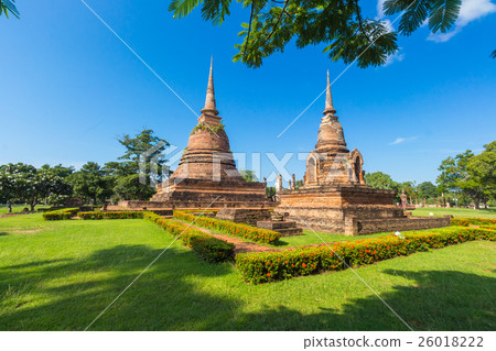 The Sukhothai Historical Park in Thailand The Sukhothai Historical Park in Thailand 26018222