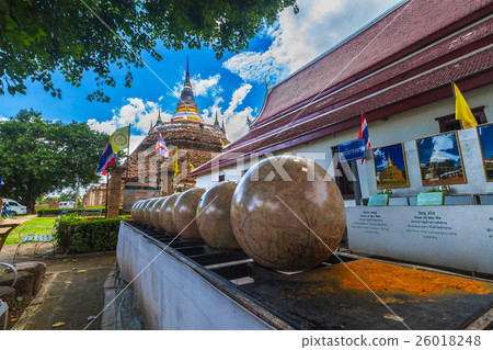 Buddhist temple (wat) in Phitsanulok Thailand Buddhist temple (wat) in Phitsanulok Thailand 26018248