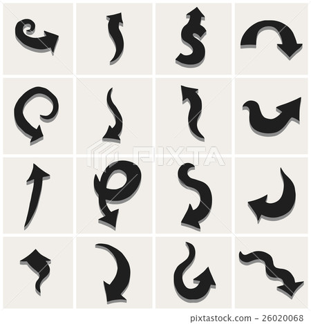 Set of arrows Set of arrows 26020068