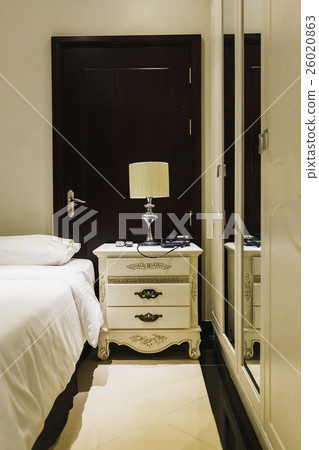 Interior white hotel 26020863
