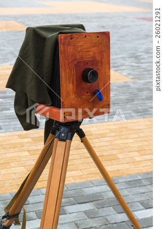 The old camera on street 26021291