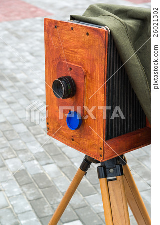The old camera on street 26021302