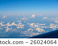 Morning glow from an airplane 26024064