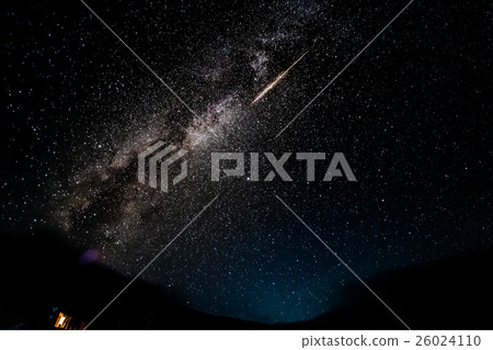 Perseid meteor shower 26024110