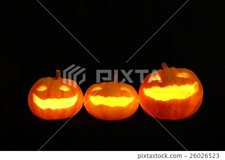 Toy pumpkin lantern (black back) (front) 26026523