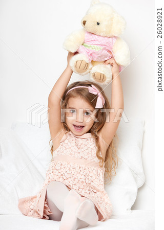 girl child dressed in pink girl child dressed in pink 26028921