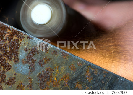 Steels grinding using abrasive tool Steels grinding using abrasive tool 26029821