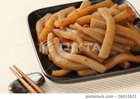 Stir-fry of konjac Stir-fry of konjac 26031621