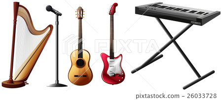 Different kinds of musical instruments Different kinds of musical instruments 26033728