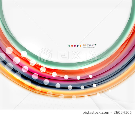 Colorful blurred stripes, abstract background 26034165