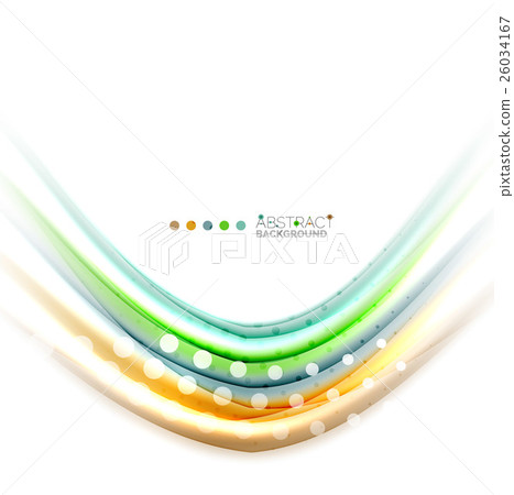 Colorful blurred stripes, abstract background 26034167