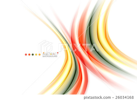 Colorful blurred stripes, abstract background 26034168