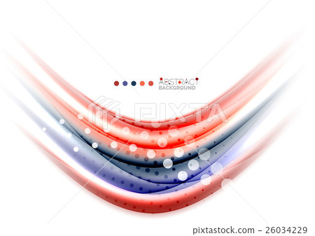 Abstract wave template 26034229