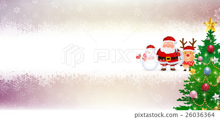 聖誕雪聖誕老人背景 聖誕雪聖誕老人背景 26036364