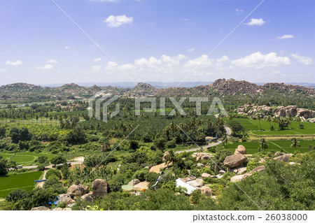 Hampi Ancient Ruins from the Matanga Hill 26038000