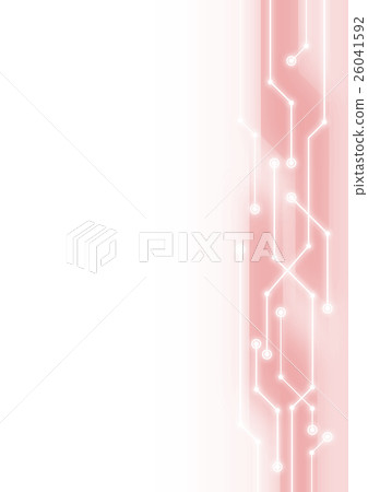 圖像線_紅_粉紅色 26041592