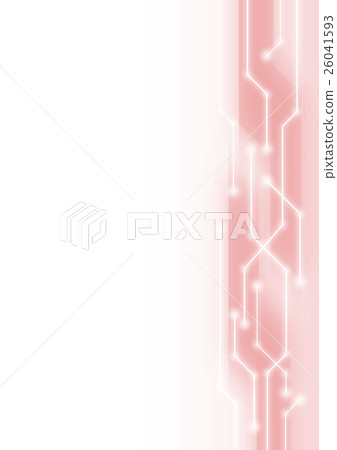 圖像線_紅_粉紅色 26041593