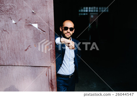 man in the doorway man in the doorway 26044547