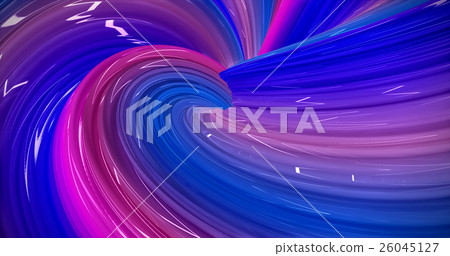 Abstract graphic twisted background - Stock Illustration [26045127] - PIXTA