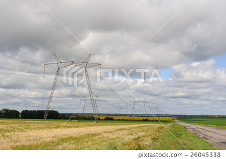 High voltage power line 26045338