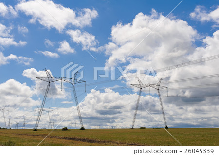 High voltage power line 26045339