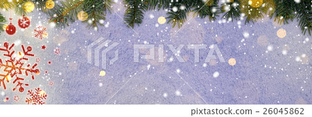 new year background on snow new year background on snow 26045862