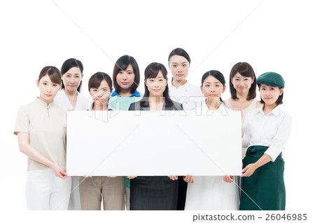 工作女士(白板) 工作女士(白板) 26046985