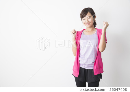 young woman young woman 26047408