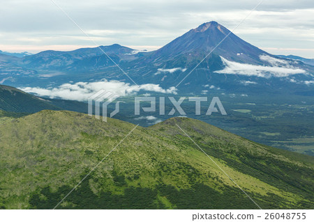 Khodutka Volcano. South Kamchatka Nature Park. Khodutka Volcano. South Kamchatka Nature Park. 26048755