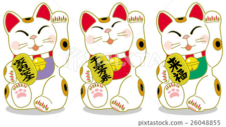 Invitation cat luck Invitation cat luck 26048855