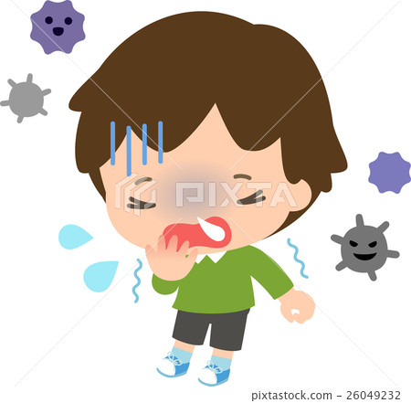 A baby with a cold and a virus 26049232