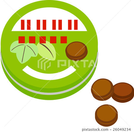 Canned throat candy Canned throat candy 26049234