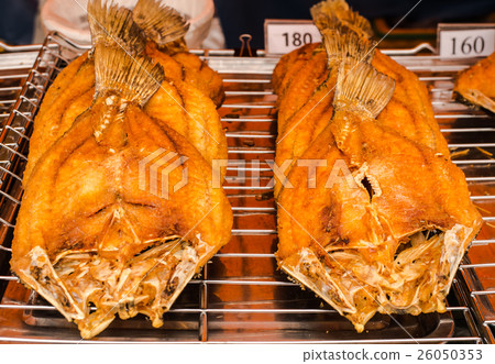 Fried fish market 2 26050353