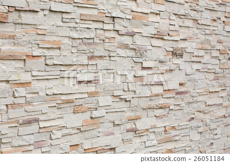 pattern of decorative stone wall background 26051184